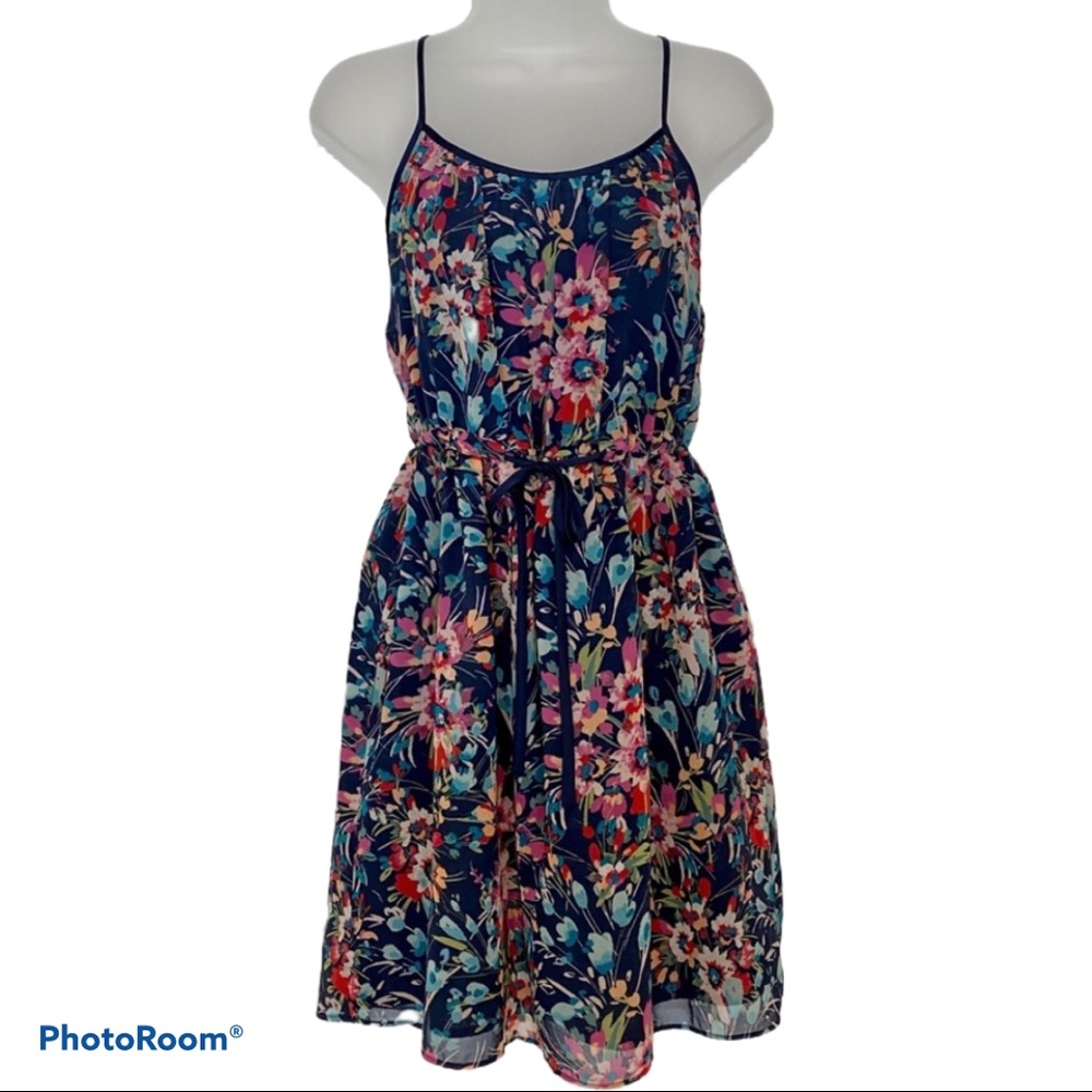 LC Lauren Conrad Floral Print Dress